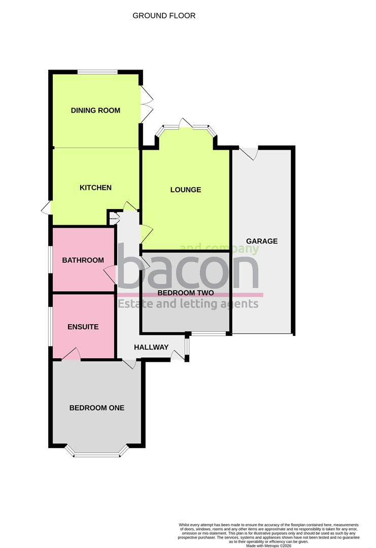 Floor Plan | Bungalow - Detached | Keymer Crescent, Goring-By-Sea, Worthing | For Sale